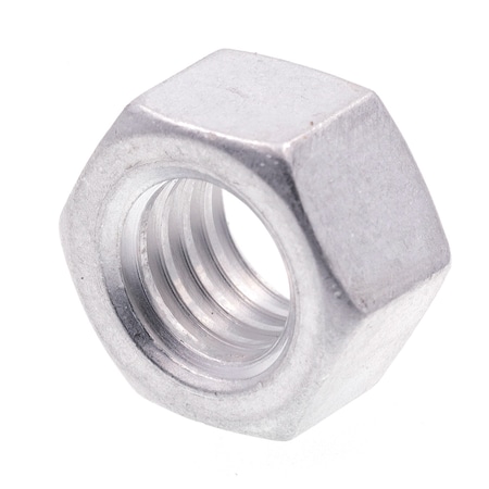Prime-Line Hex Nut, 3/8"-16, Aluminum, Not Graded, Aluminum, 25 PK 9073518